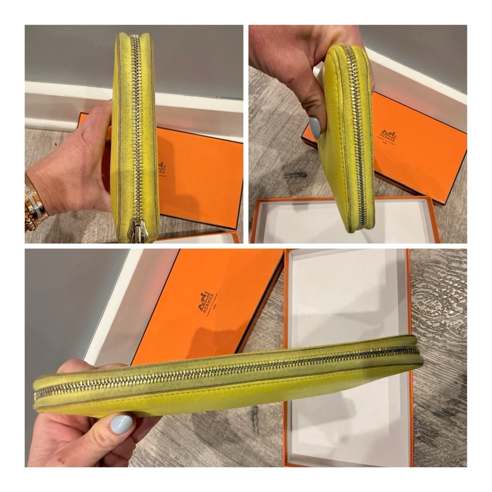 Hermes Silk-in, Azap Zipped Wallet EUC - Picture 5 of 9